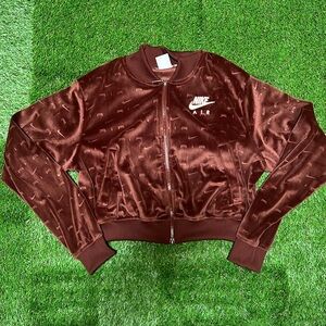 Nike Air Womens Velour Jacket size small